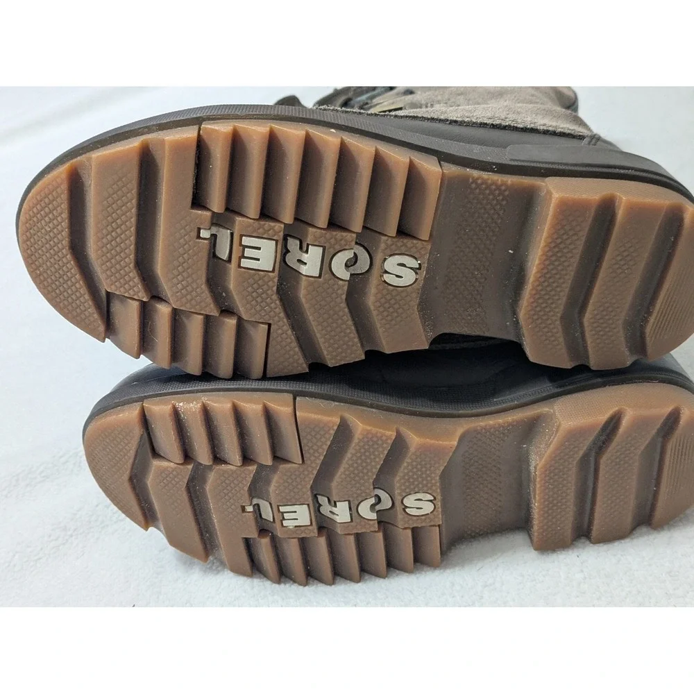 Sorel Womens Tivoli IV Tall‎ Waterproof  Insulated Boots Sz 6 Quarry Gray